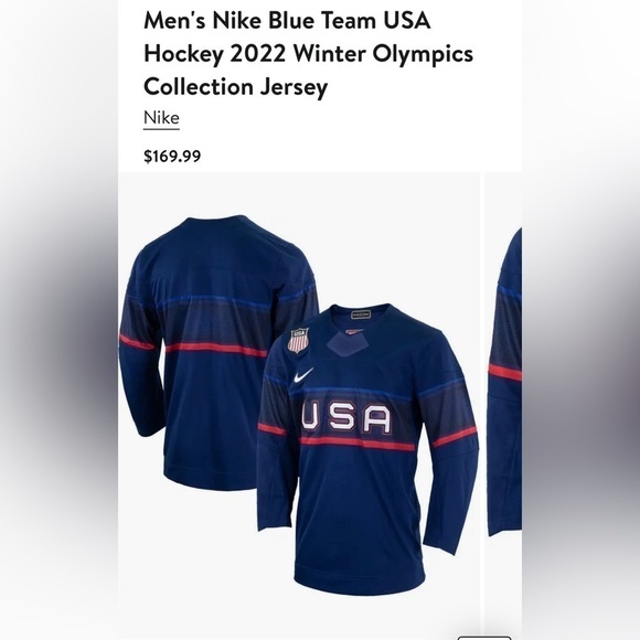 Nike Team USA 2022 Olympic Hockey Jersey - Picture 4 of 9